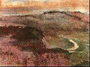 Edgar Degas Landscape with Hills oil painting picture wholesale